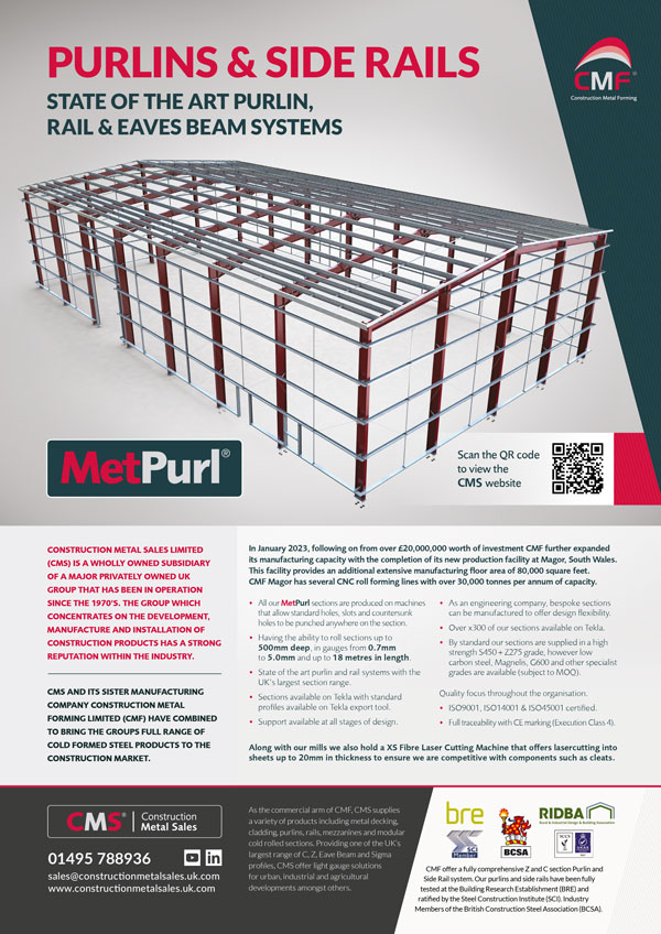 Download MetPurl Purlins and side-rails