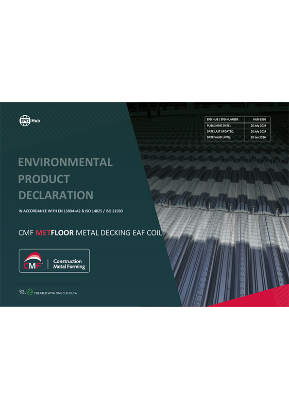 Download EPD Construction Metal Forming MetFloor Metal Decking EAF Coil