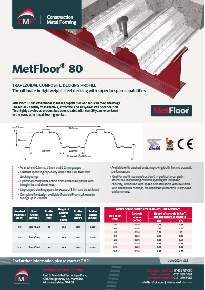 MetFloor Datasheet