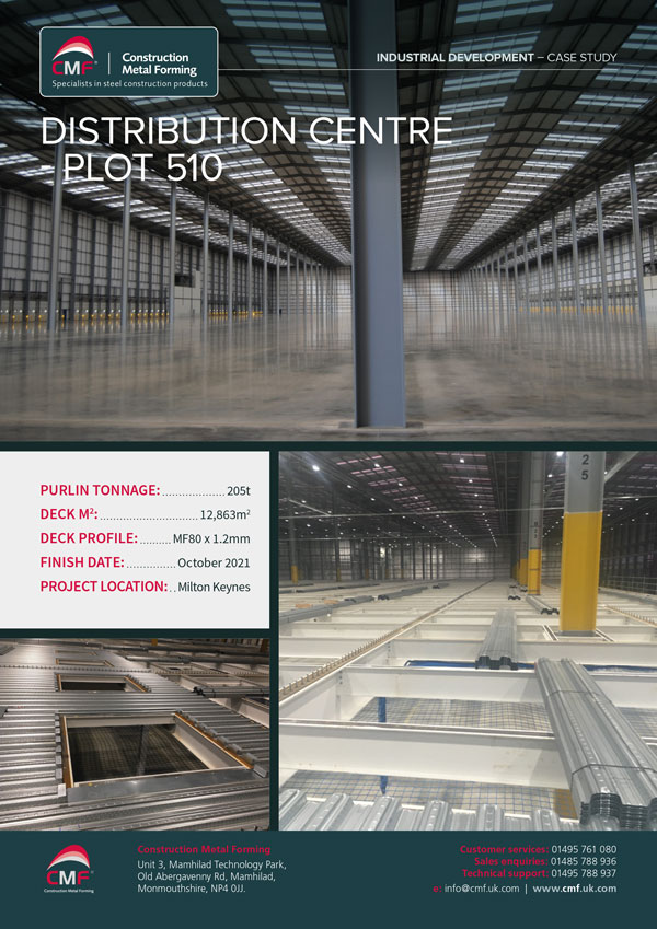 Distribution Centre plot 510 Datasheet