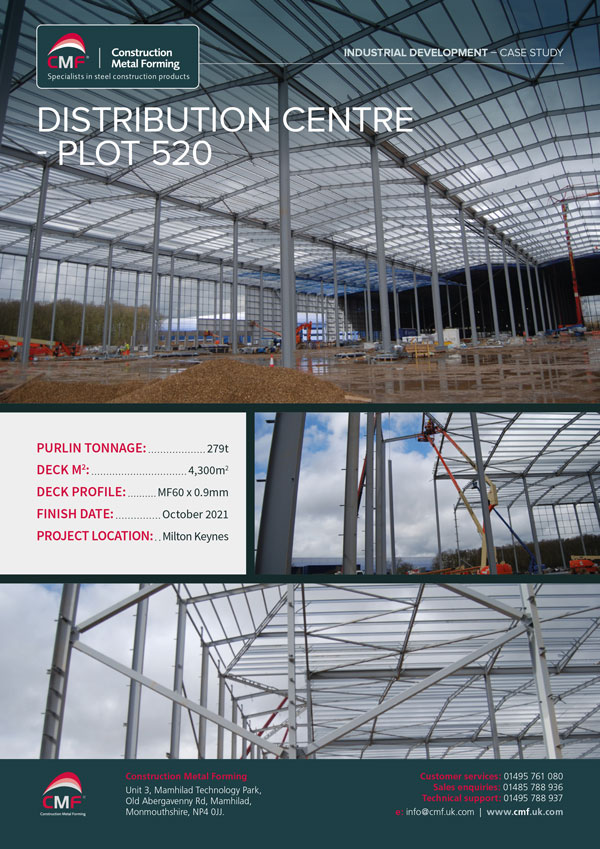 Distribution Centre plot 520 Datasheet